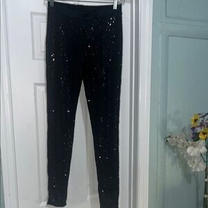 Balera Black Skinny Jeans with Sequins
